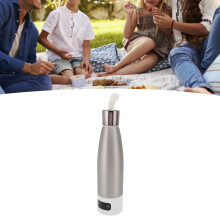 Portable White 350ML Hot Water Kettle with 15000mAh Battery