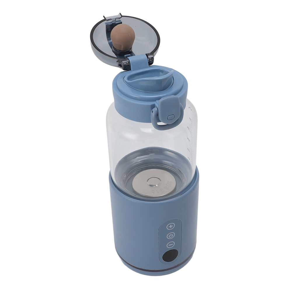 Portable 300Ml Stainless Steel Usb Milk Warmer Baby Bottle With 5000Mah | Blue