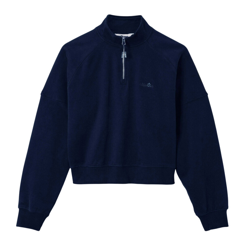 Ellesse (8 Uk, Navy) Womens/Ladies Carrera Quarter Zip Sweatshirt