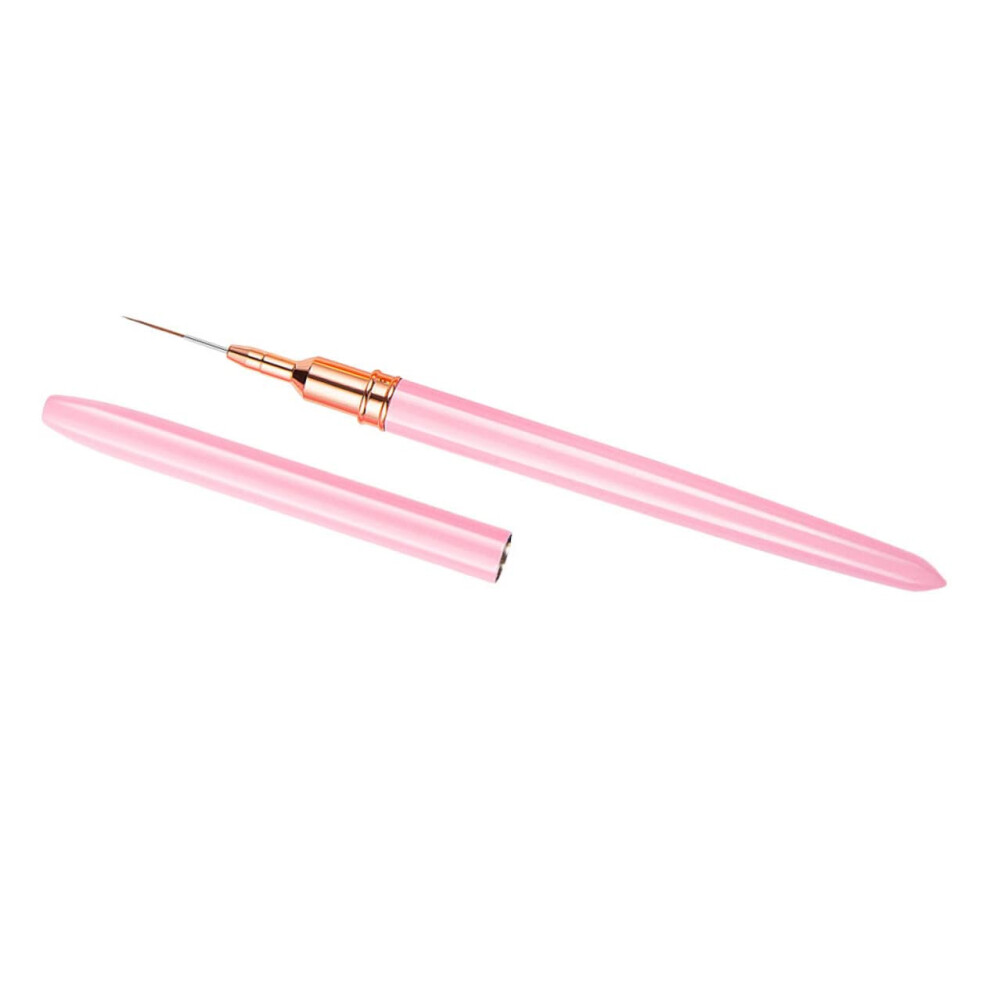3pcs Nail Art Brush Set and Pen Kit with Fine Tip for Precise Gel Drawing and Detailing Nails