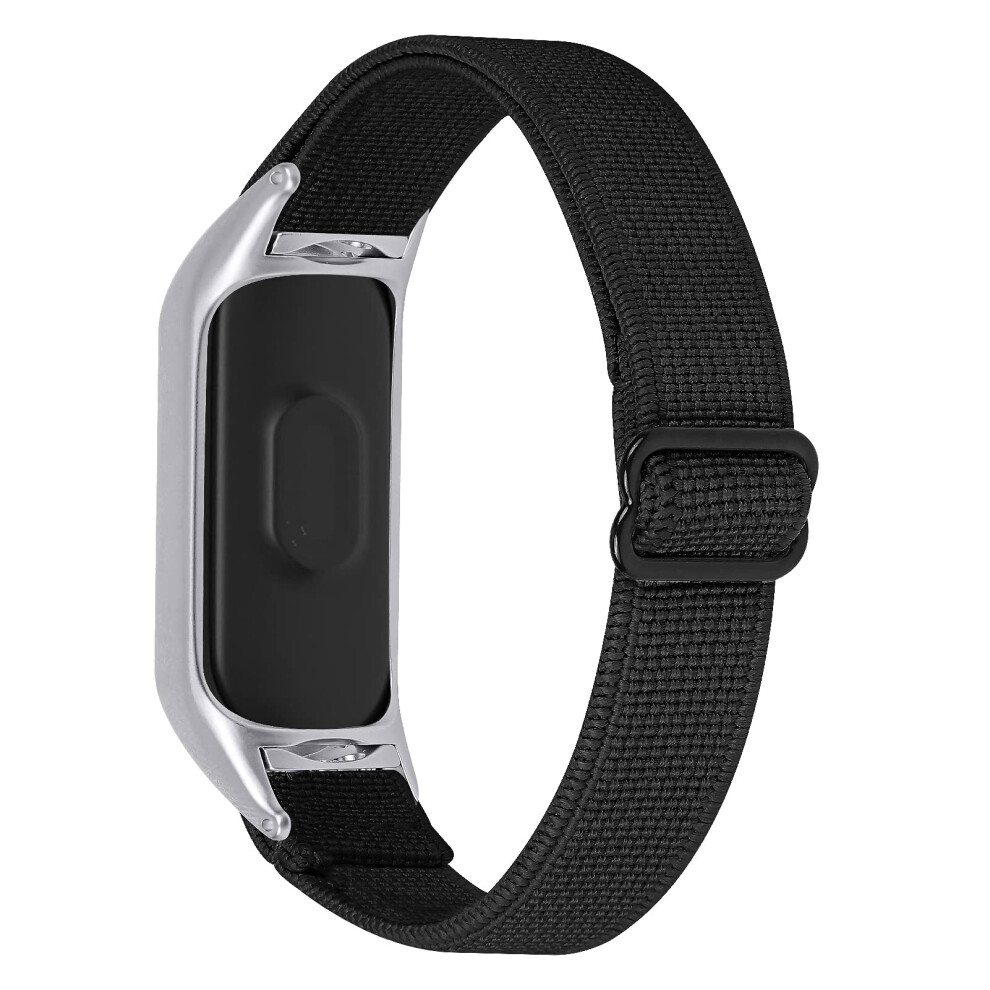 Soft Nylon Stretchy Solo Loop Elastic Replacement Wristband Strap For Mi Band 3 And Mi Band 4 9169991694573