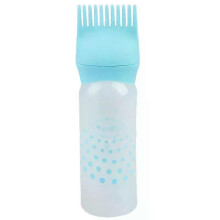 (No.4) Dyeing Shampoo Bottle Oil Comb Hair Dye Bottle Applicator Hair Dyeing Applicator Brush Bottles Hair Coloring Styling Tools 110ml