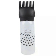 (No.5) Dyeing Shampoo Bottle Oil Comb Hair Dye Bottle Applicator Hair Dyeing Applicator Brush Bottles Hair Coloring Styling Tools 110ml