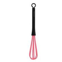 (Pink)Professional Plastic Hairdressing Cream Whisk Hair Color Mixer Stirrer Hair Dyeing Brush Salon Styling Tools Barber Accessories