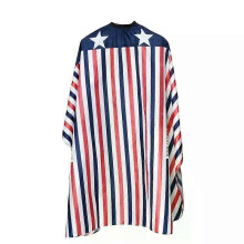 (Stars Stripes Style) Antistatic Hairdresser Apron Hair Cut Cape Hairdress Gown Cape Hair Salon Barber Cutting Dye Apron Salon Styling Cloth