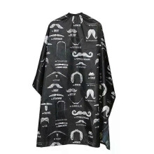(Black Beard Style) Antistatic Hairdresser Apron Hair Cut Cape Hairdress Gown Cape Hair Salon Barber Cutting Dye Apron Salon Styling Cloth