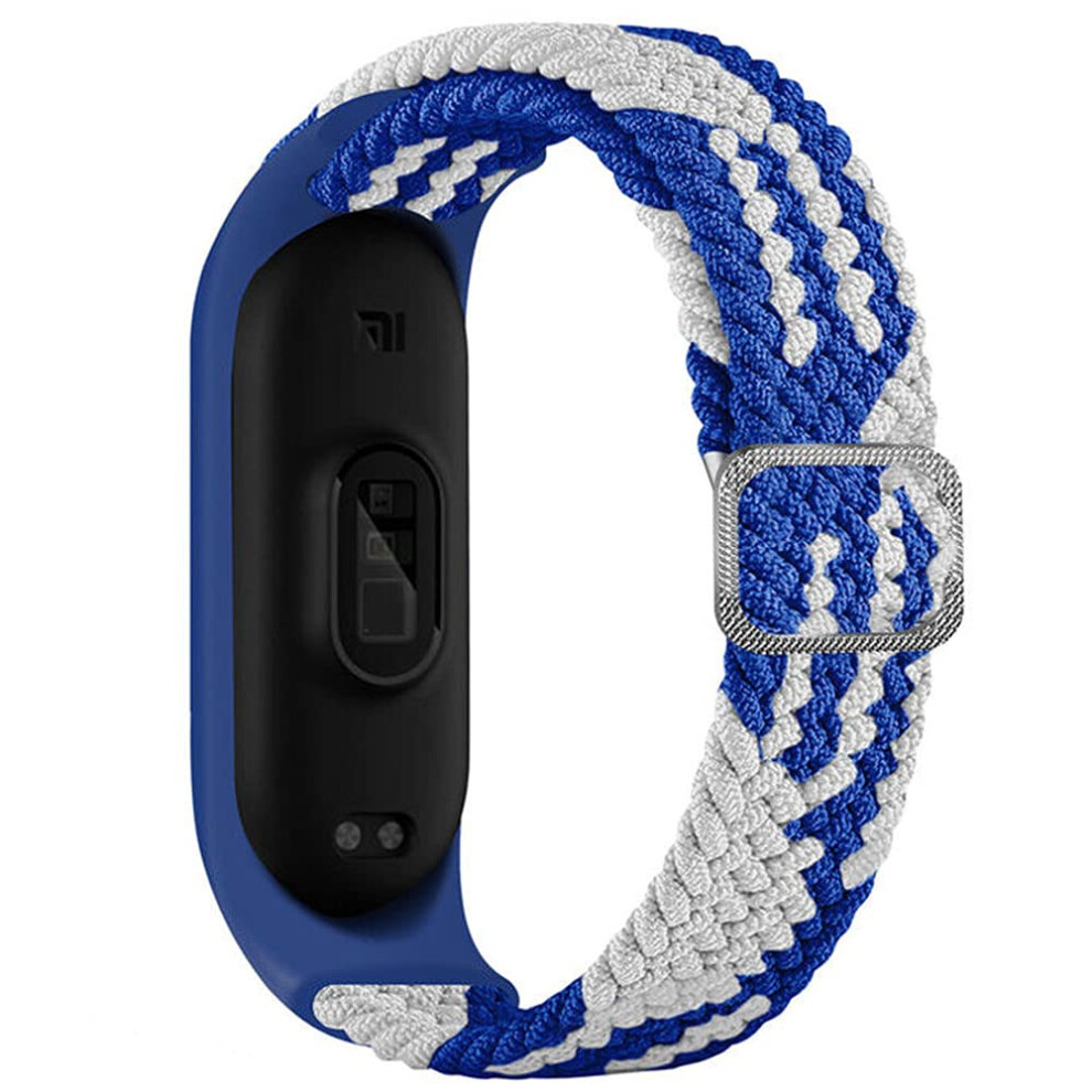 Braided Solo Loop Strap For Mi Band 7, Adjustable Nylon Replacement Band For Mi Band 6 5 4 3 9169991694832