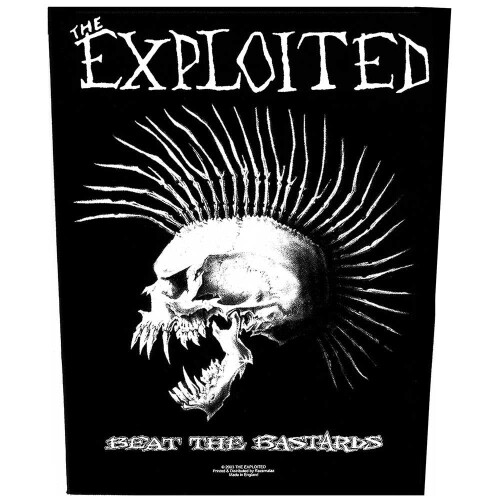 The Exploited Beat The Bastards Patch