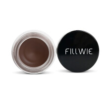 Waterproof Chocolate Eyebrow Pomade Longlasting Smudgeproof Brow Color for Medium to Dark Hair