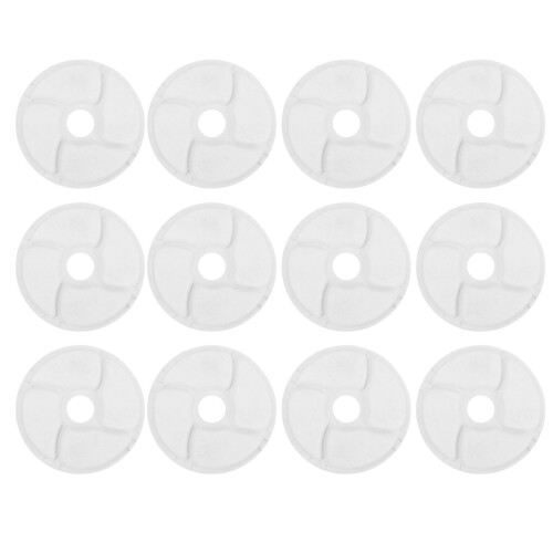 3-Layer Pet Water Fountain Filter 12pcs, 15x15cm Replacement 1