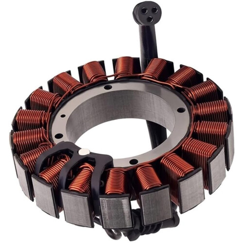 Motorcycle Generator Stator Coil Assembly Replacement with Stable Power Output and OEM Fitment 1
