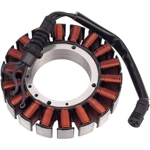 Motorcycle Generator Stator Coil Assembly Replacement with Stable Power Output and OEM Fitment 2