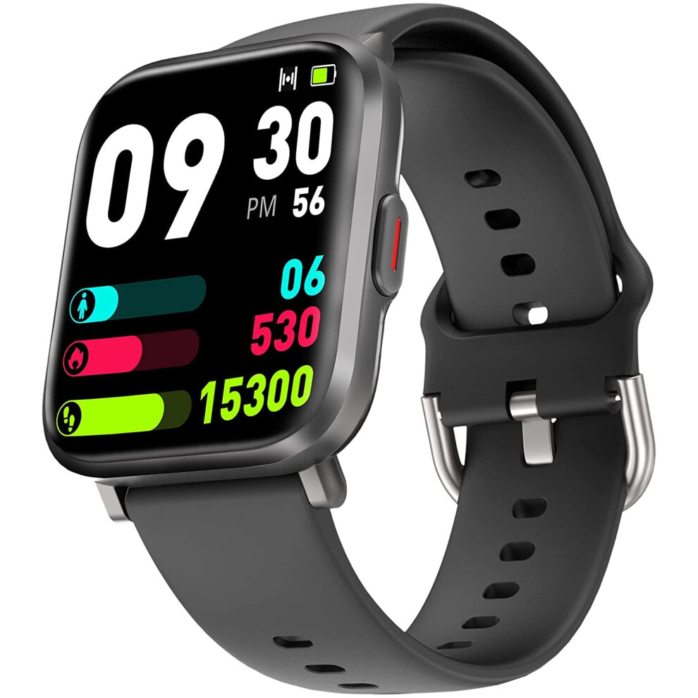 Smart Watch For Android And Ios, 5Atm Waterproof Fitness Tracker With Heart Rate And Sleep Monitor 9169991695204