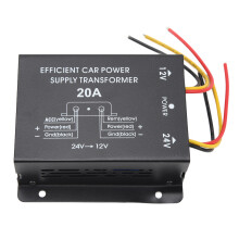 Spenningsreduksjon DC24V til 12V DC Buck-omformer Step-down regulator Transformator Full beskyttelse Stabil utgang Høy effektivitet Kompakt