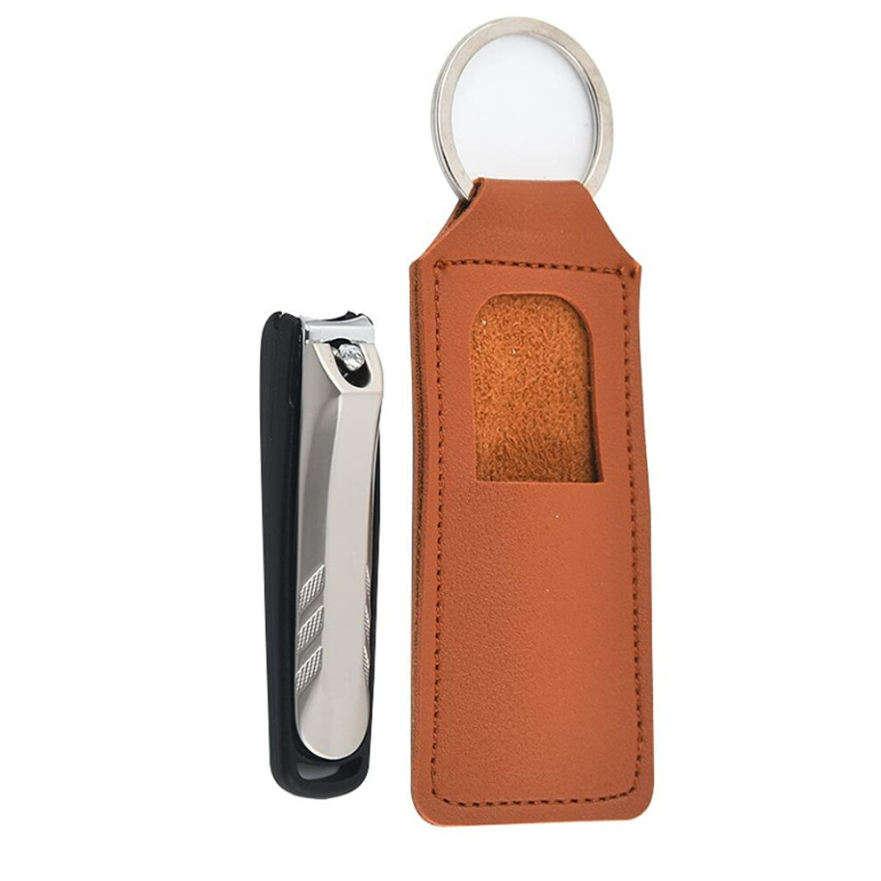 Stainless Steel Nail Clipper with Precise Sharp Blades, Ergonomic Handle, Compact Travel Size