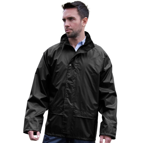 Result (3XL, Black) Result Mens Core Stormdri Rain Over Jacket 2