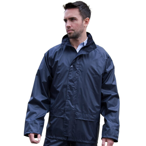 Result (XL, Navy Blue) Result Mens Core Stormdri Rain Over Jacket 2