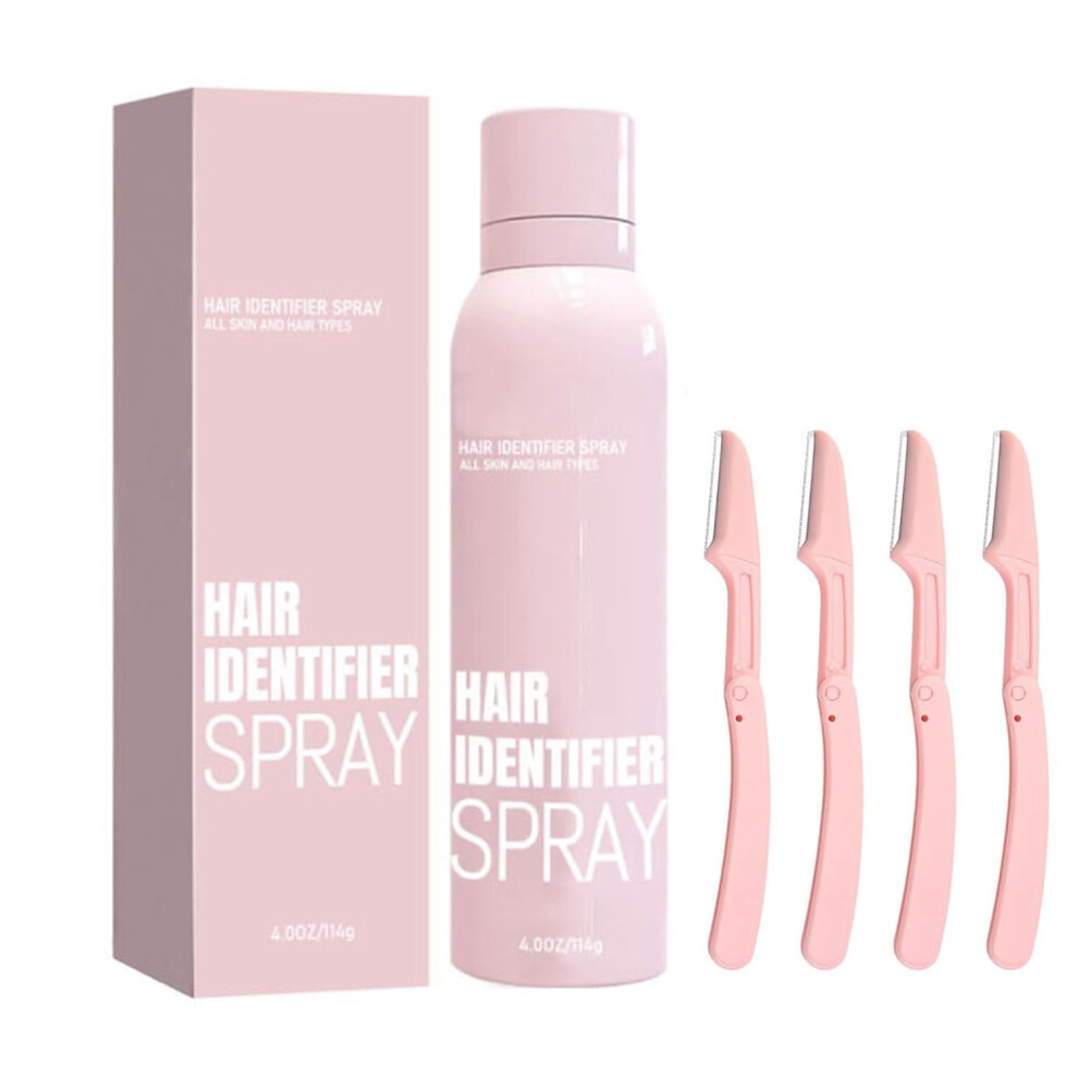 Facial Hair Identifier Spray for Men, Enhances Hair Visibility, Precision Beard Contouring, 1 Set