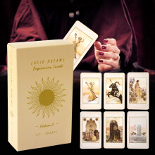 78 Stück Englisches Tarotkarten-Deck mit Box – Wahrsageset für Anfänger & Experten
