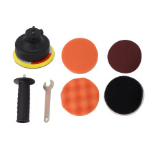 Durable Wool Pads Japanese Polishing Discs Sponge Polishing Pads Drill Polisher Adapter Car Polishing Kit For Vehicle Maintenance