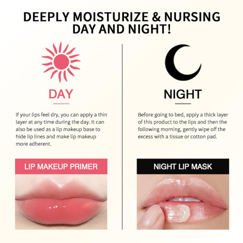 Lip Sleeping Mask Grapefruit #3 with Deep Overnight Hydration for Dry and Chapped Lips 2