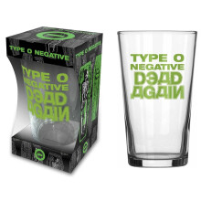 Type O Negative Dead Again Beer Glass