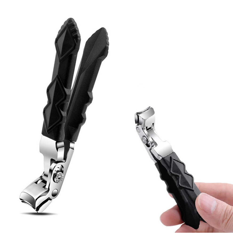 Toenail Clippers for Thick Nails, Heavy Duty Wide Jaw Professional Nail Clippers for Seniors