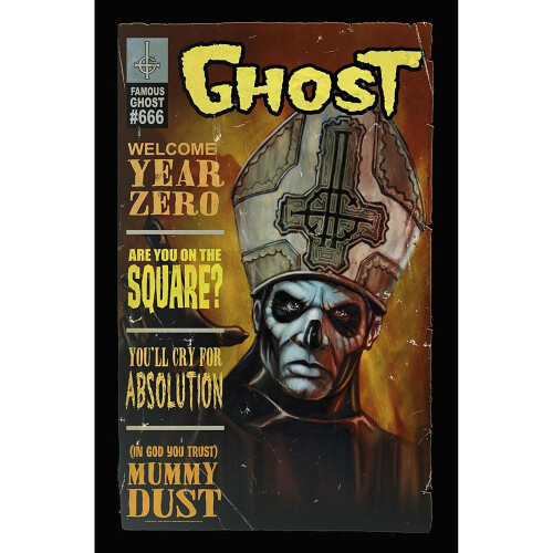 Ghost Ghost Magazine Textile Poster