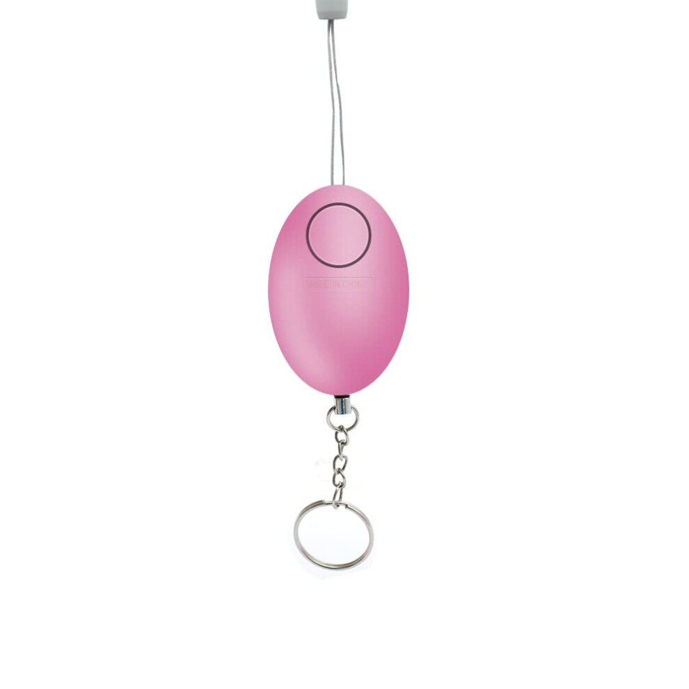 Safety Alarm 120Db Loud Alert Pink Self Defense Keychain For Women Emergency Use 9169991697017