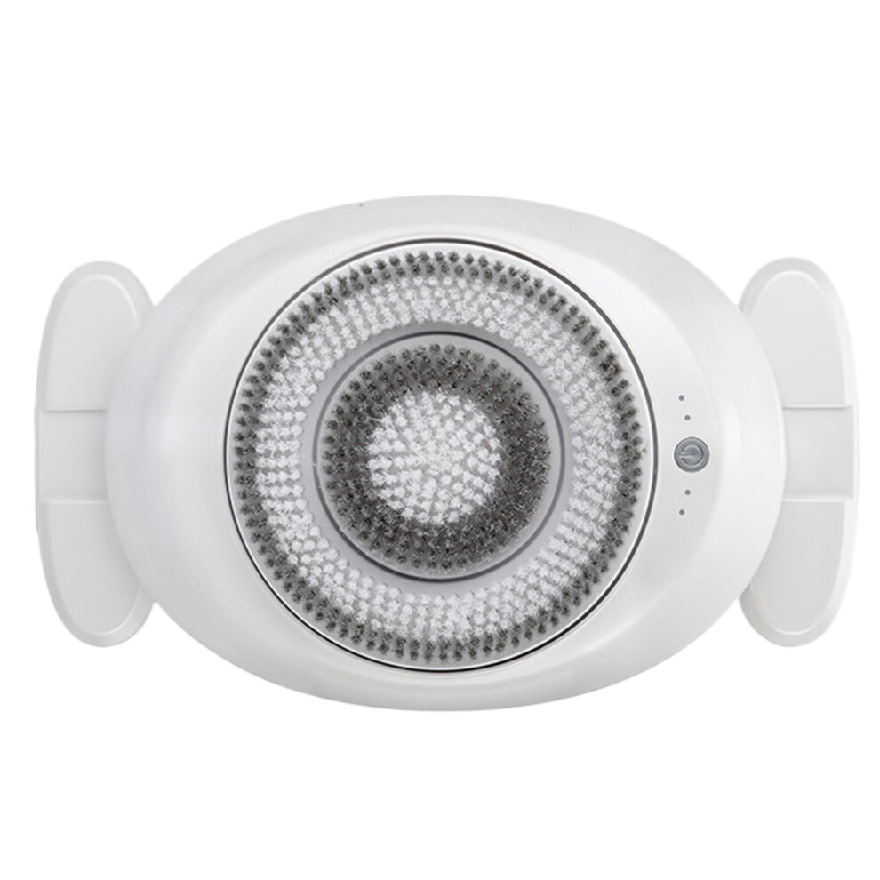 Electric Back Scrubber with Smart Skin Sensor, Wall Mounted Adjustable Rail, Magnetic Fast Charging