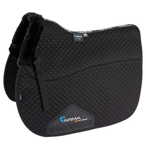 (17in - 18in, Black) Performance SupaFleece Horse Saddlecloth