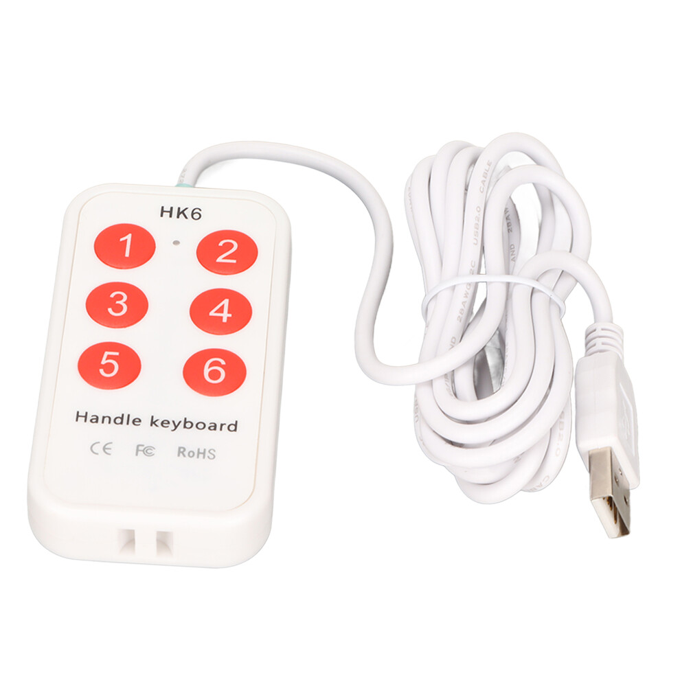 6-Key Usb Shortcut Keypad 7340572312297