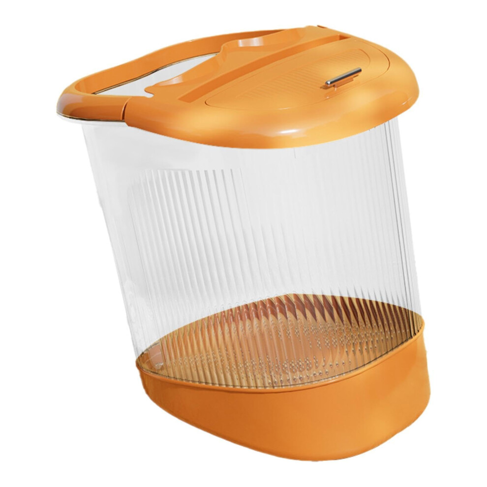 Foot Spa Basin with Heat Retention, Ergonomic CalfDeep Soaking Tub with Lid for Indoor Use