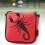 Putter Head Cover Embroidered Red PU Waterproof 5