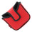Putter Head Cover Embroidered Red PU Waterproof 12