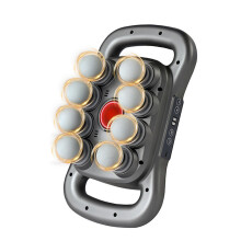 Back Massage Gun and Neck Massager with Heat, 99 Levels, 16 Heads, Deep Tissue Pain Relief