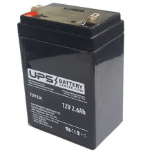 FP1226A 12V Rechargeable Sealed Lead Acid Battery 2.6Ah for Alarm and Emergency Lights