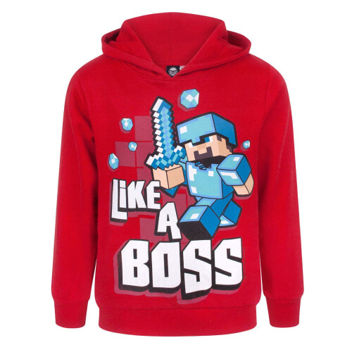 Minecraft Minecraft Boys Like A Boss Hoodie