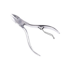 Stainless Steel Cuticle Nipper with Narrow Tips, Ergonomic Grip, Precise Manicure Tool