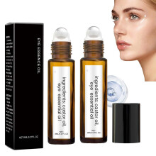 Under Eye Roller with Castor Oil and Frankincense, Anti Wrinkle Eye Serum 2PCS 0.27oz