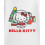 Hello Kitty (Medium) Hello Kitty Short Sleeved T-Shirt (Womens White) 3
