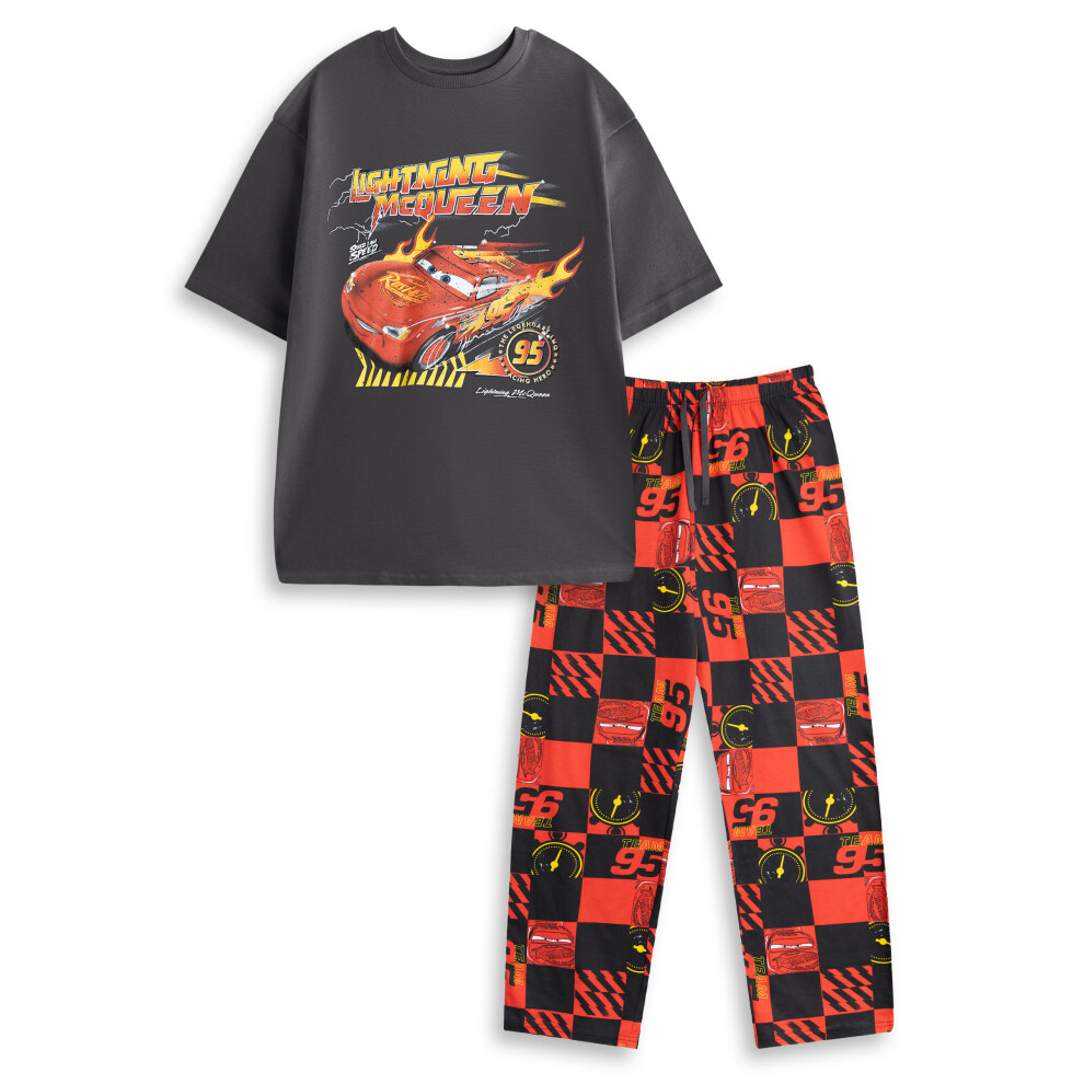 Disney (Small) Short Sleeve Long Leg Pyjama Set (Mens Multicoloured)