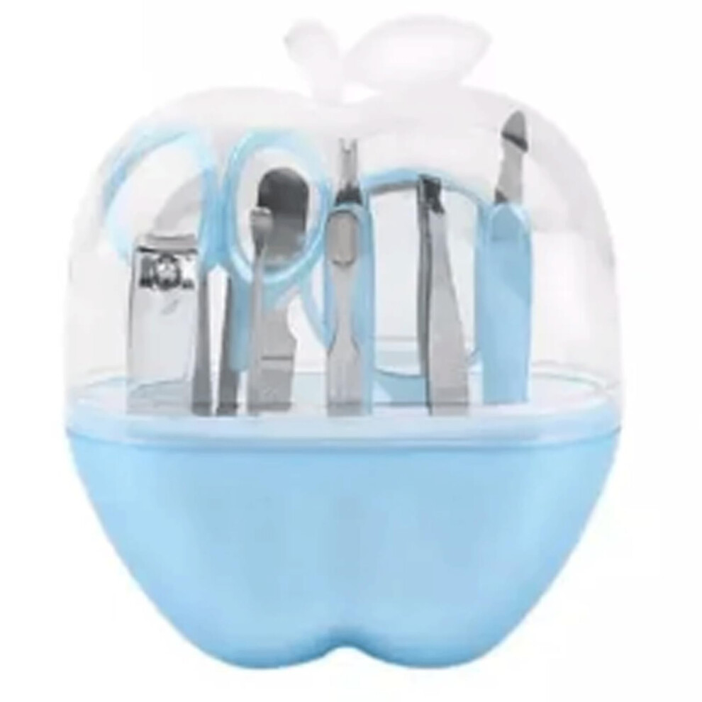 Manicure Set 9in1 Stainless Steel Nail Clippers Kit for Home and Travel Grooming