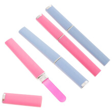 Nail File Set and Nail Buffer Block Kit for Gentle Shaping and Fast Polishing, 4pcs Salon Quality