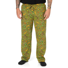 Teenage Mutant Ninja Turtles Lounge Pants (Mens Green)