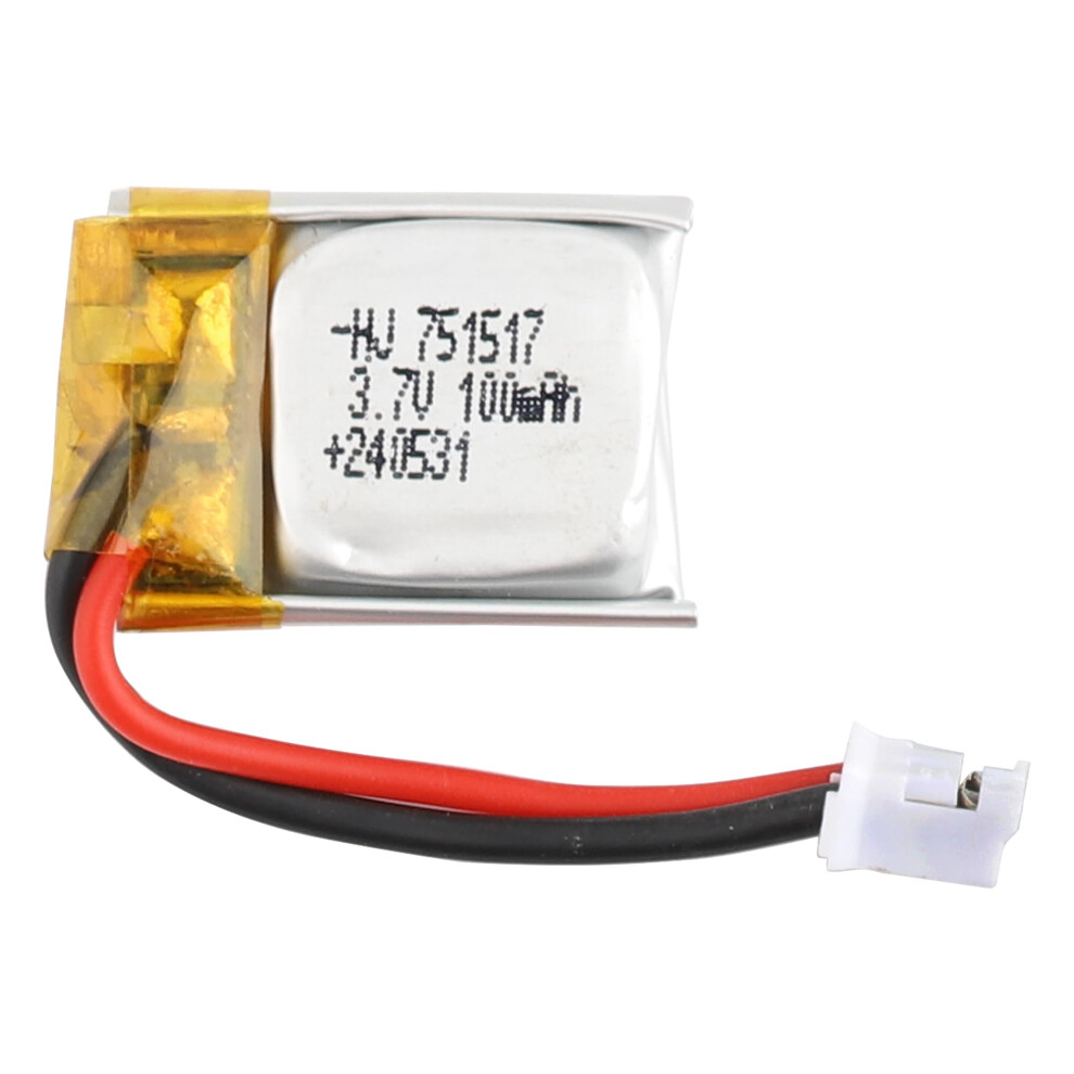 Lipo Battery 3.7V 100Mah With Ph 2.0 Connector, Lithium Polymer Rechargeable With Pcm Protection 9169991761343