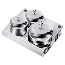 Stainless Steel Dappen Dish for Acrylic Nails, Professional Manicure Cup with Easy Clean Surface and AntiTip Design