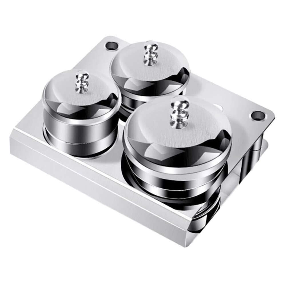 Stainless Steel Dappen Dish for Acrylic Nails, Professional Manicure Cup with Easy Clean Surface and AntiTip Design