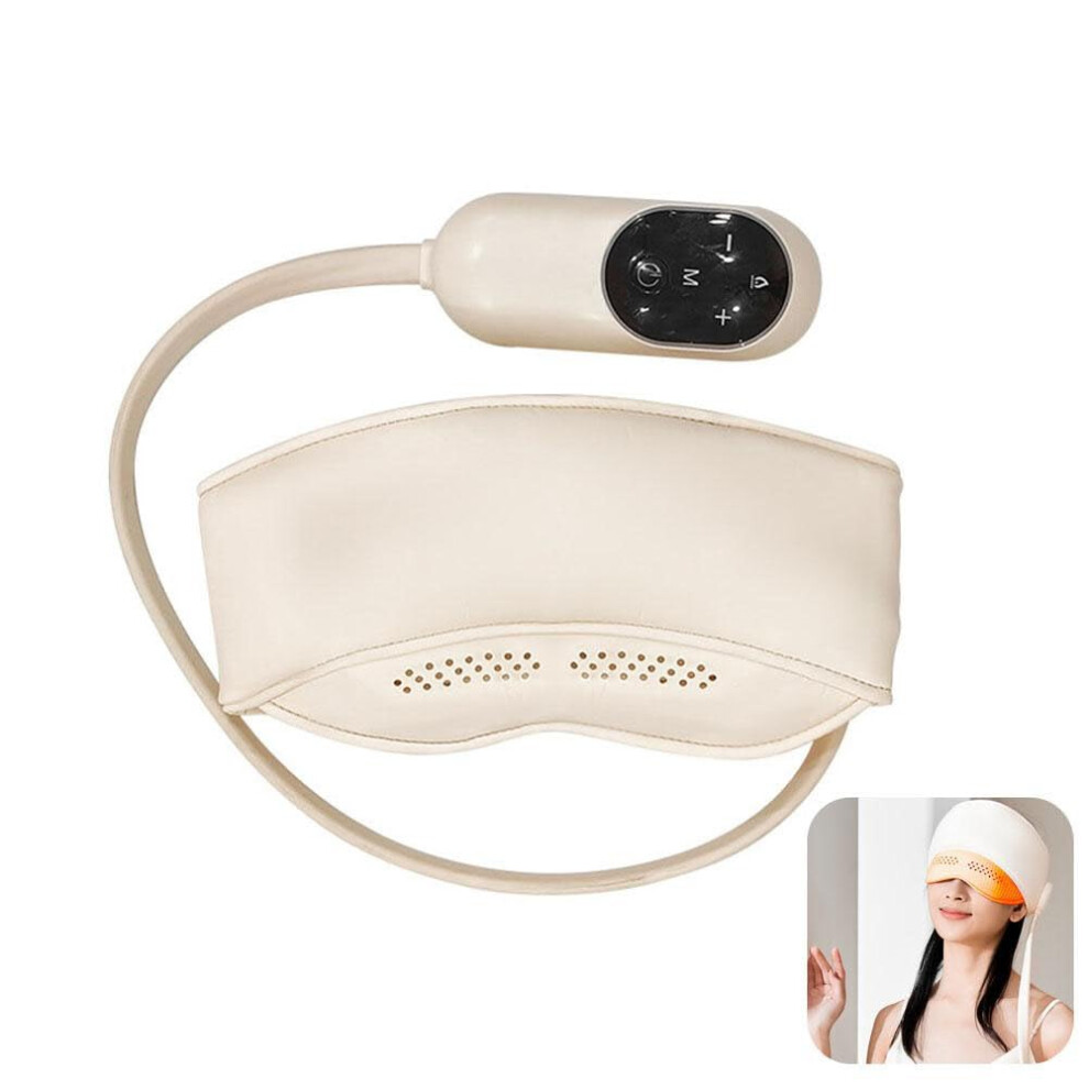Head Massager for Migraine Relief with Graphene Heat Therapy and 6Zone Air Pressure Massage