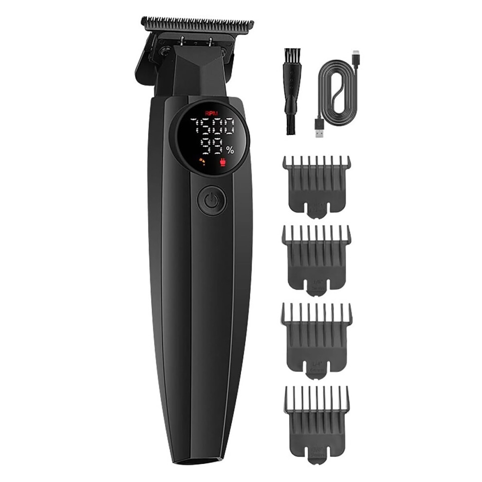 Hair Clippers for Men, Professional Rechargeable Beard Trimmer with Power Motor and Low Noise